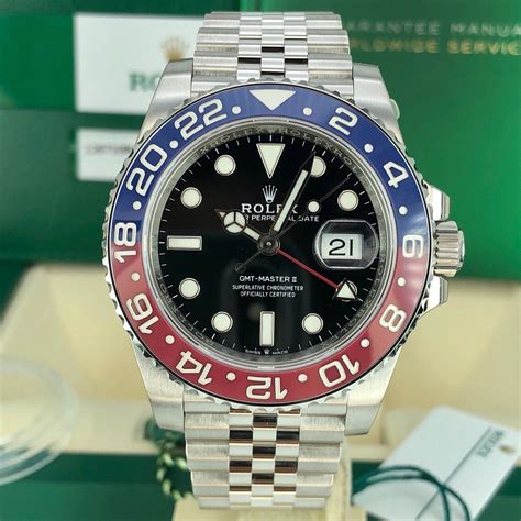 rolex gmt pepsi 2018 for sale|rolex pepsi price list.